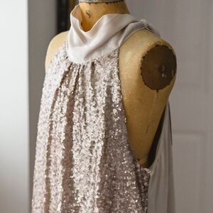 Gorg Gold/Bronze Andree Sequined Dress!!!